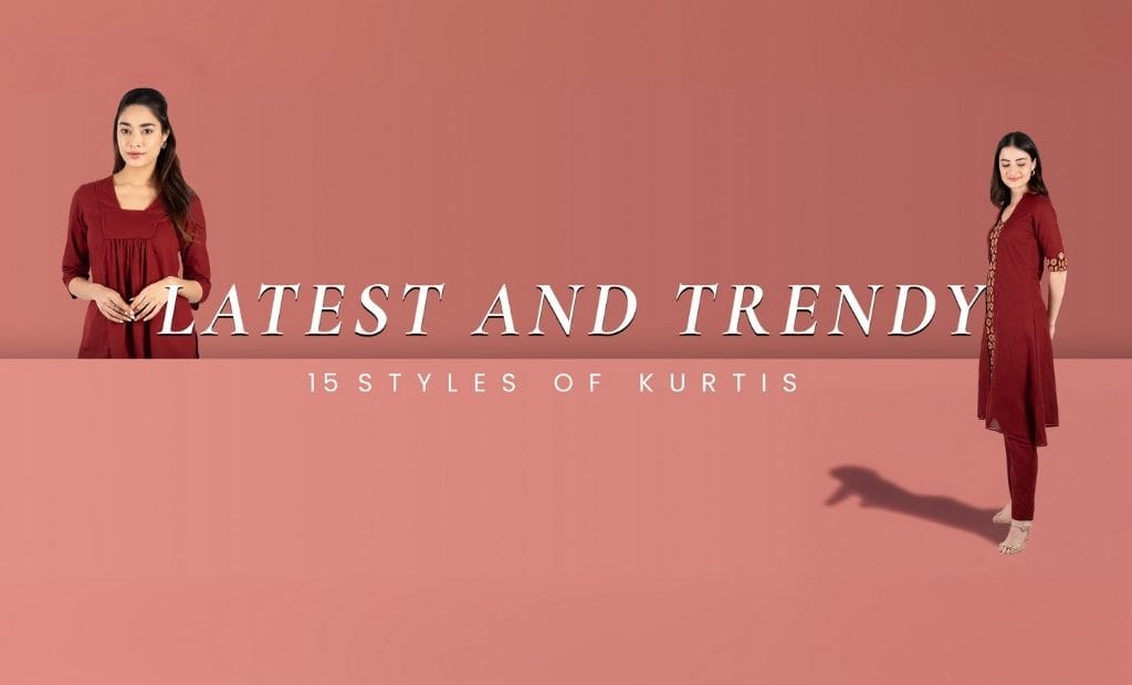 Different types of kurtis for women