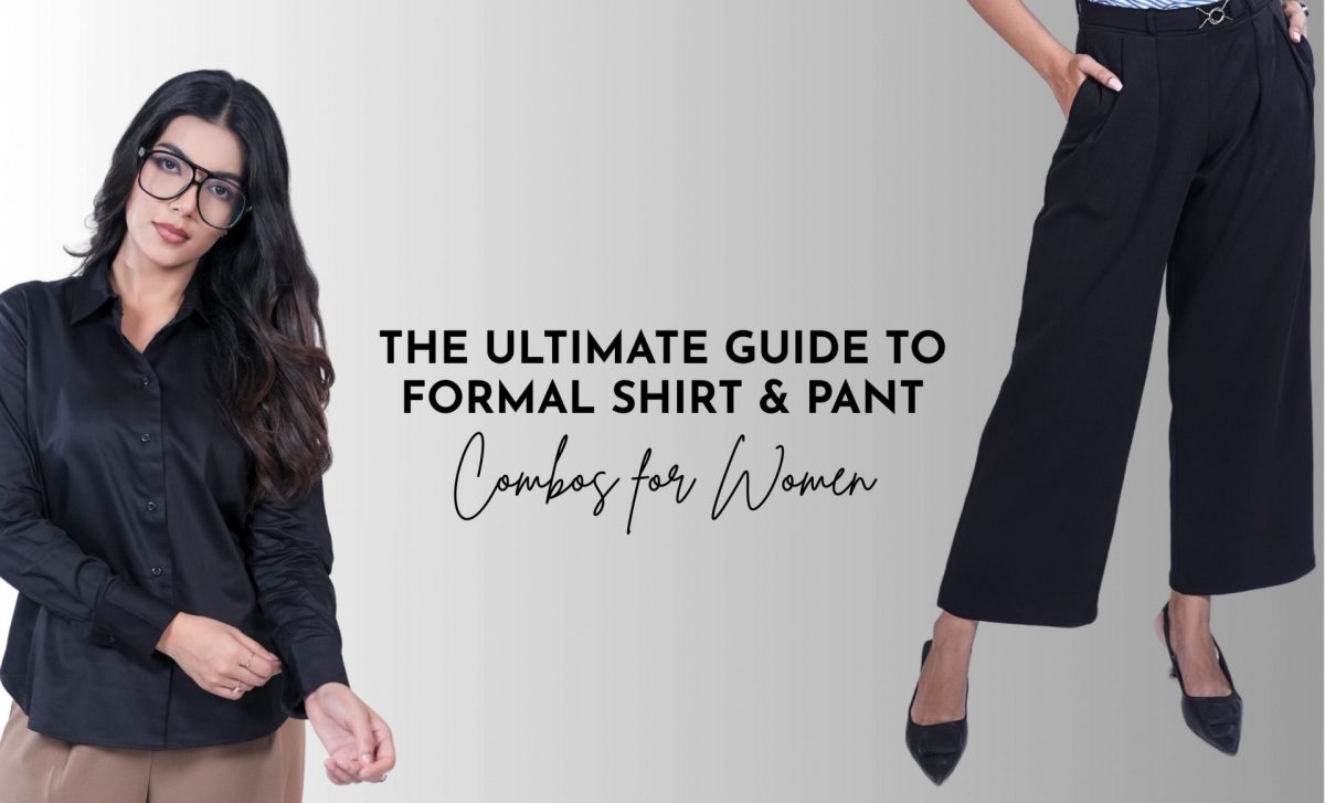 Stylish formal shirts and pants combination