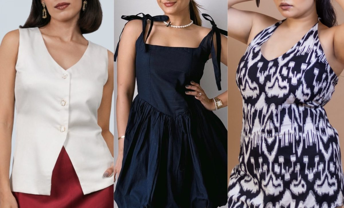 Necklines suitable for apple body shape