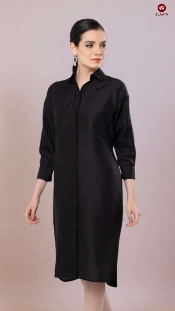 Blog long shirt dress for rectangle body shape