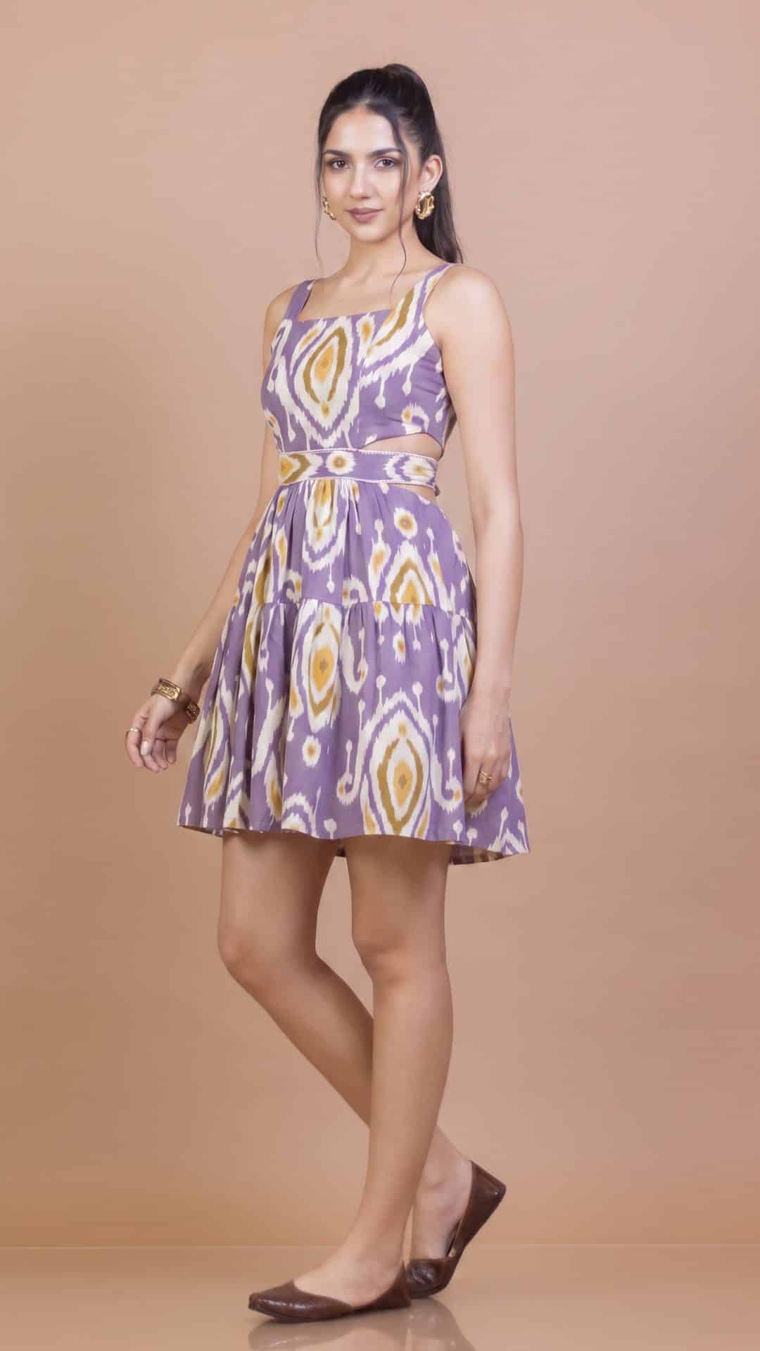 purple dress, a chic Farewell dress ideas