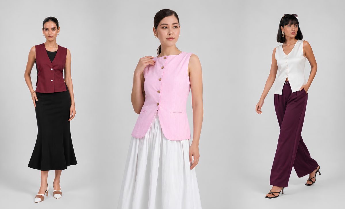 Styling formal waistcoat for women